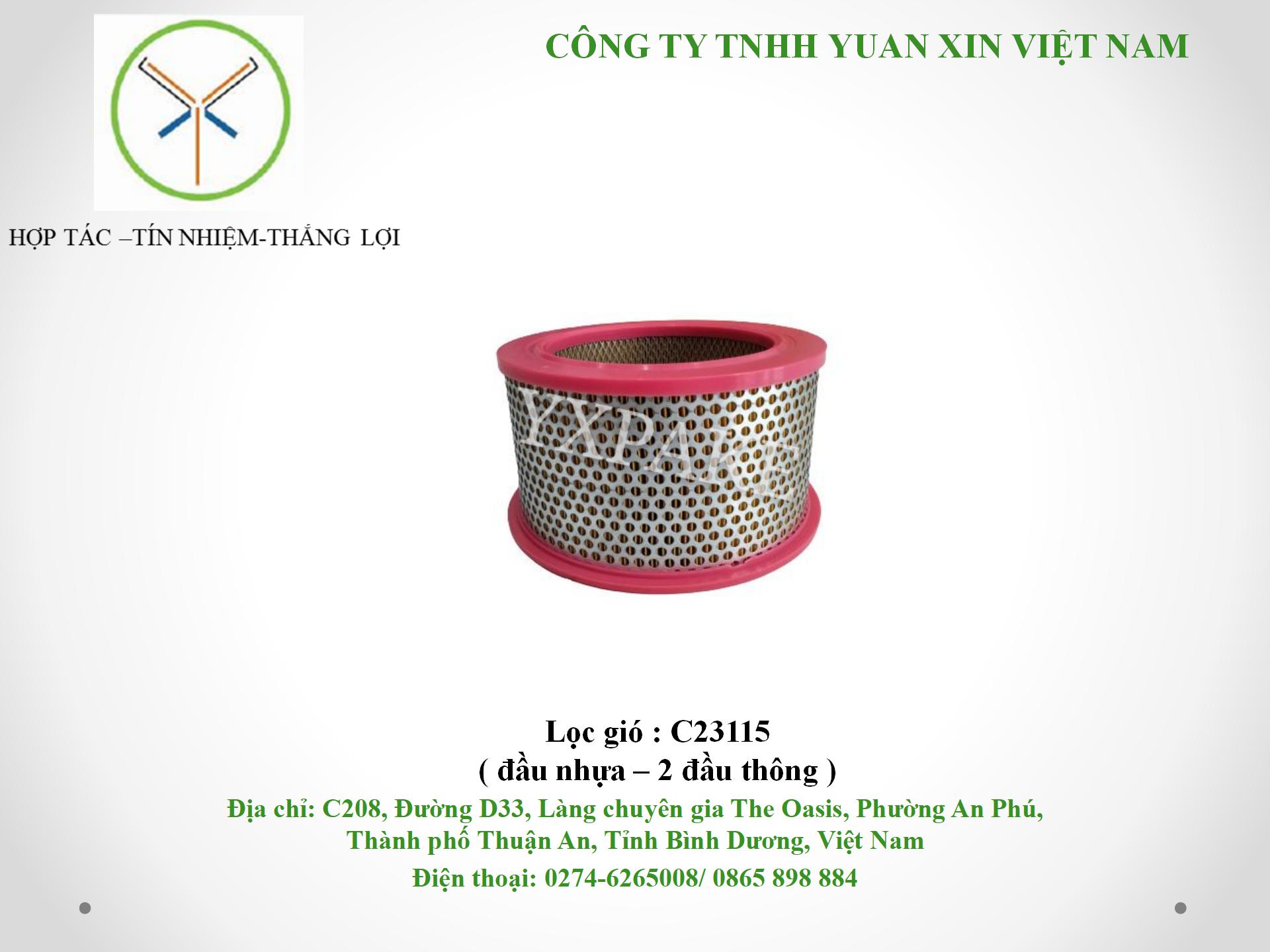 mẫu lọc gió40
