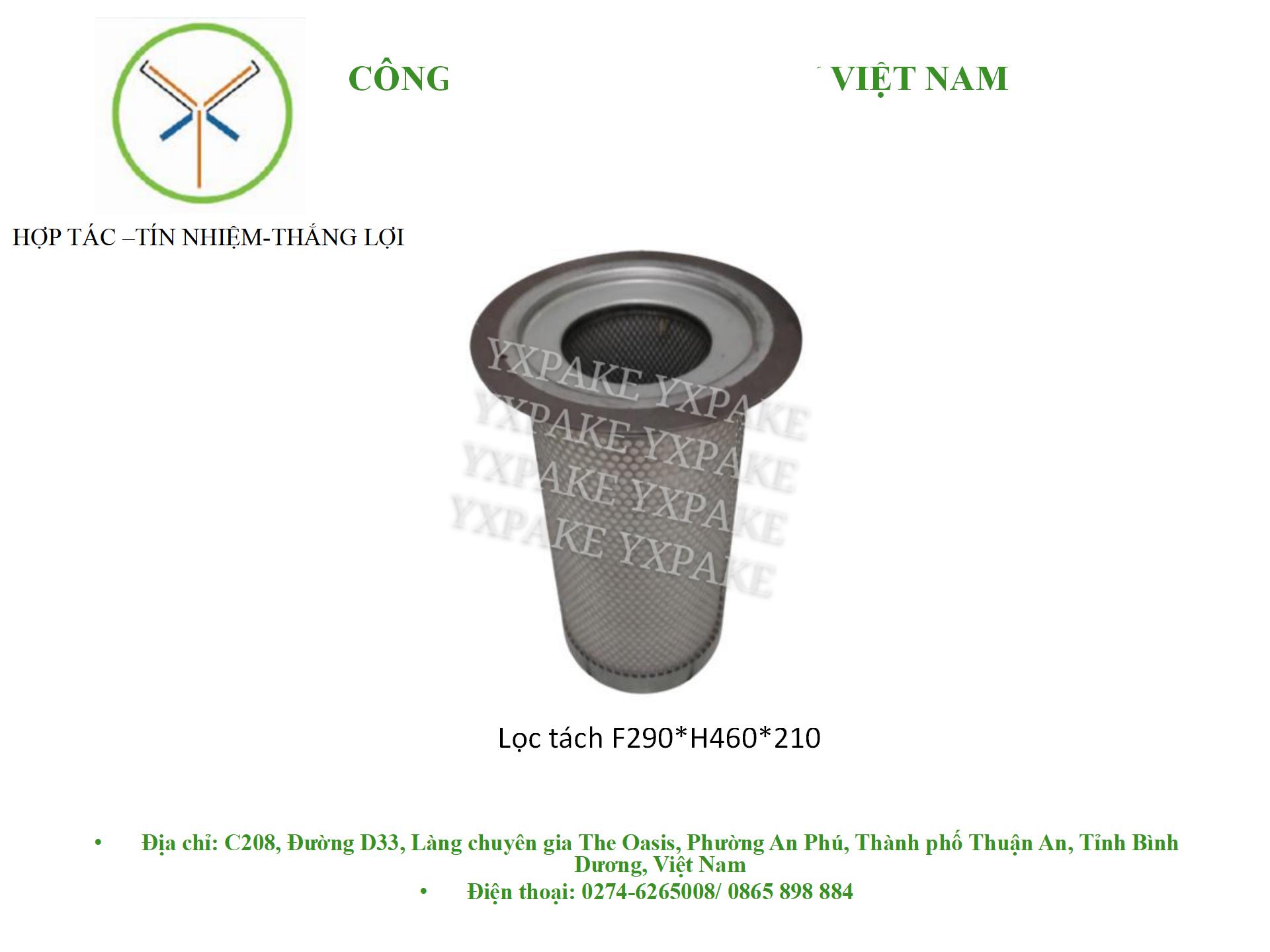 mẫu lọc tách trong37