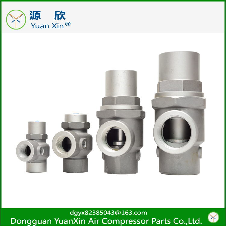 Minimum presure valve